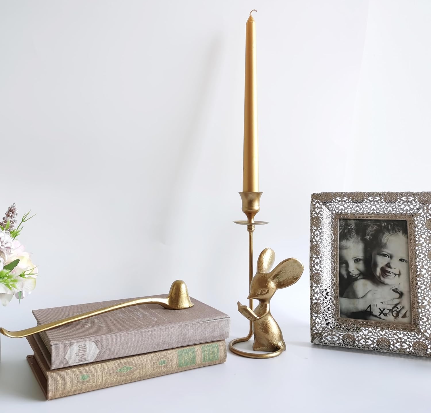 BSTGIFTS Candle Snuffer - Classic Fire Extinguisher Cutter