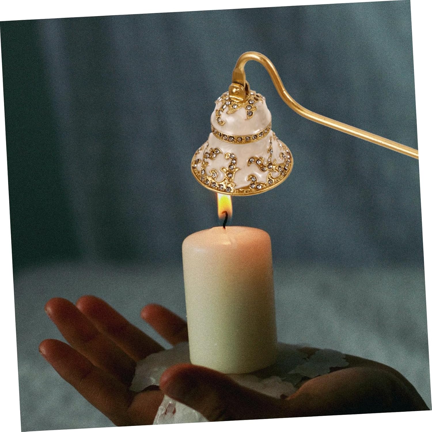STOBAZA Vintage Candle Snuffer with Long Handle