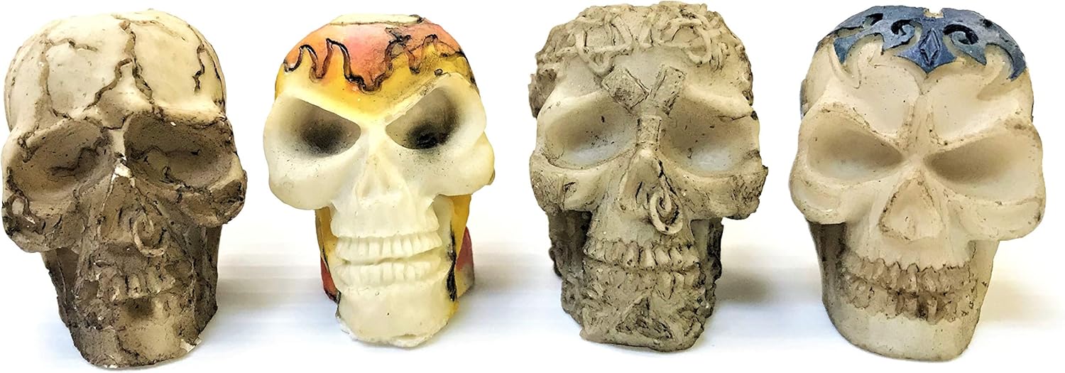 Eclipse Hand Painted Skull Cigarette Snuffer 4ct