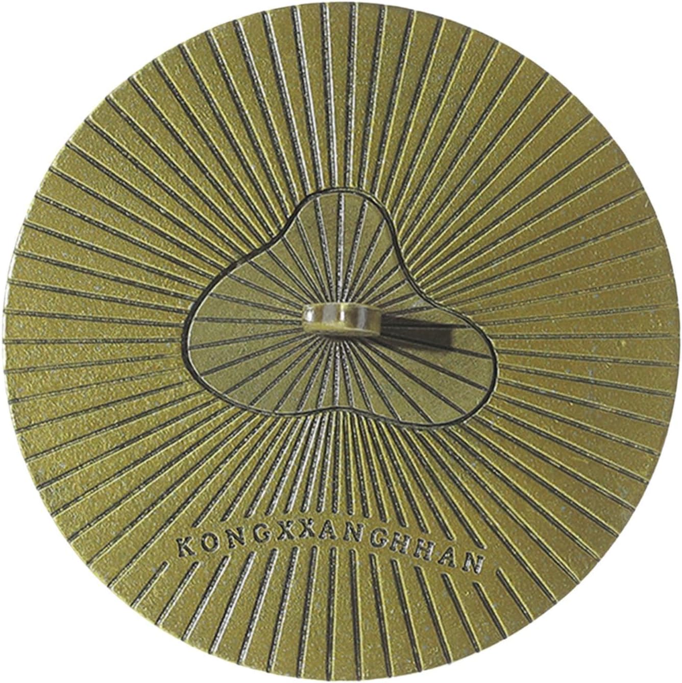Bronze Candle Jar Topper with Shade Sleeve