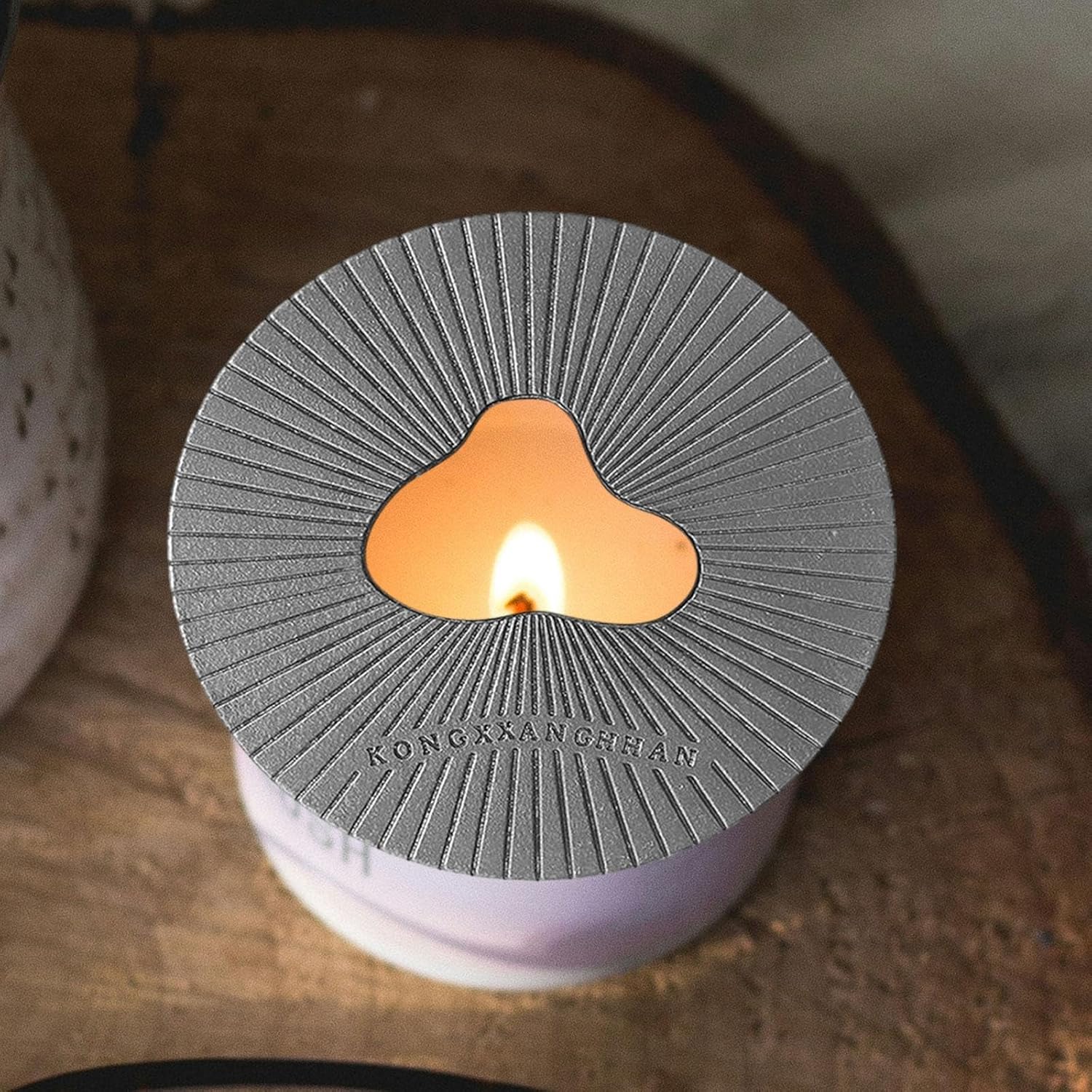 Silver Candle Topper Shade Sleeve with 307 Inch Size