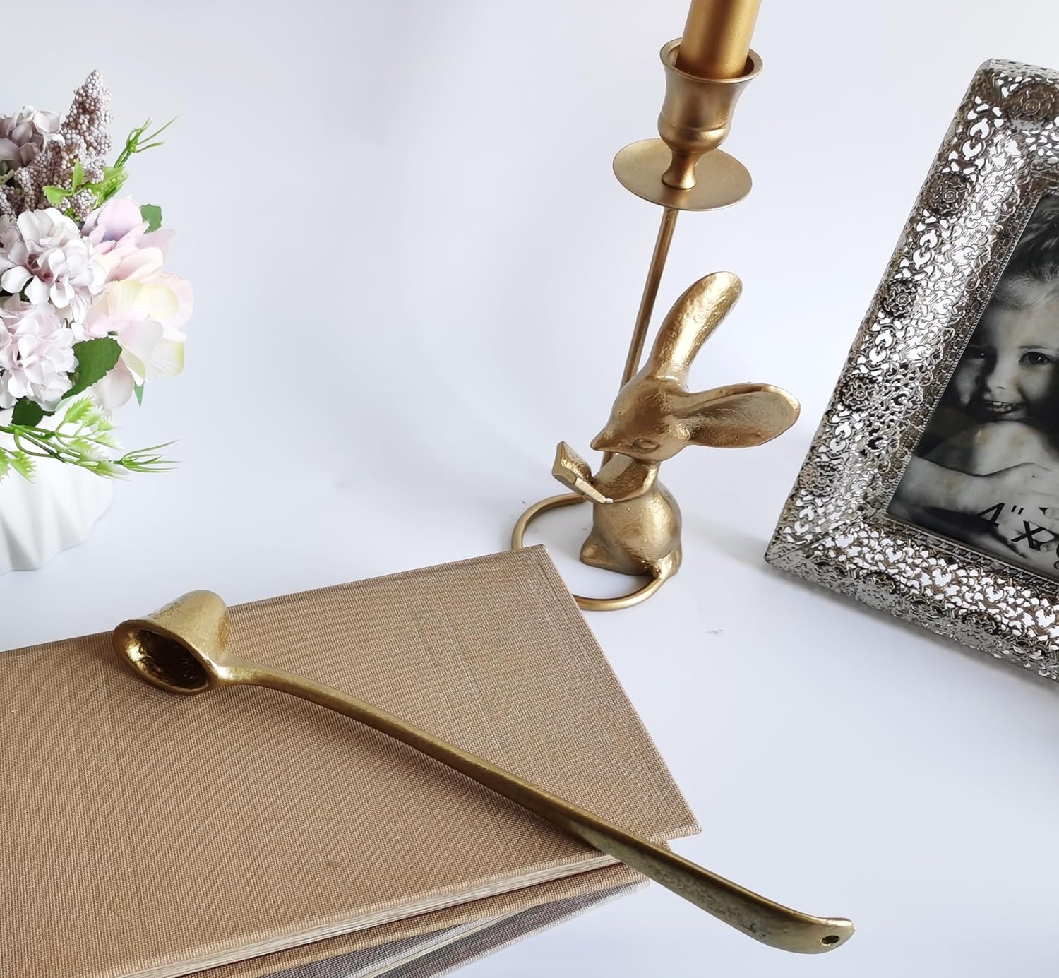 BSTGIFTS Candle Snuffer - Classic Fire Extinguisher Cutter