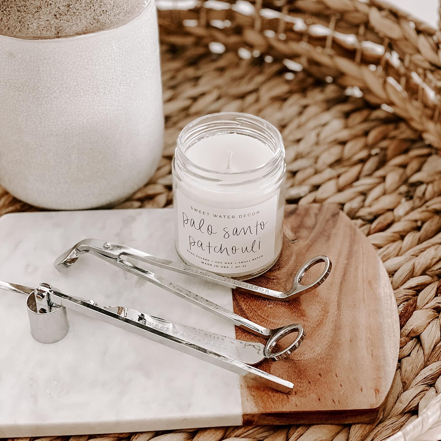 Sweet Water Decor Silver Candle Care Kit