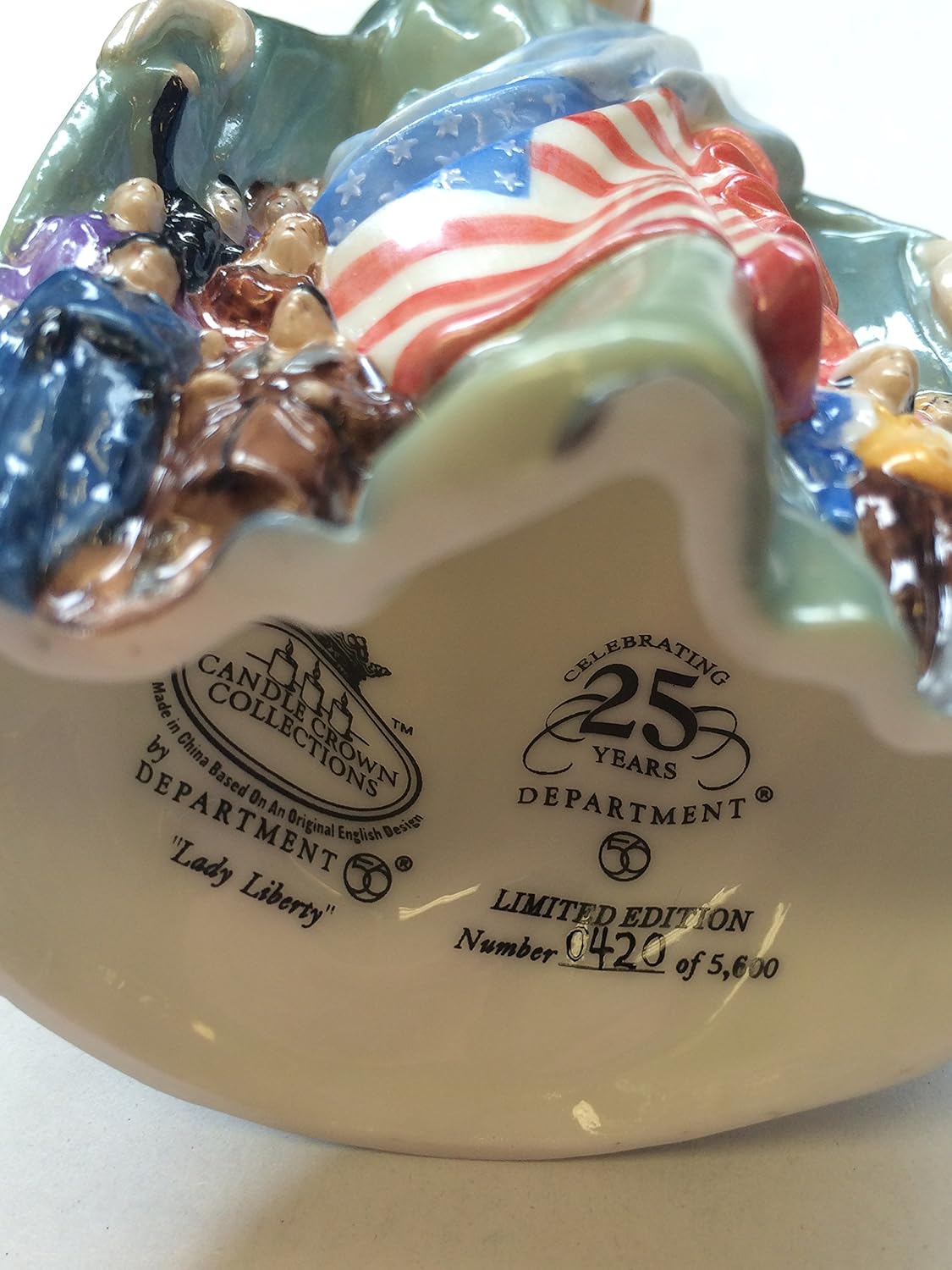 Department 56 Lady Liberty Candle Snuffer 5650044
