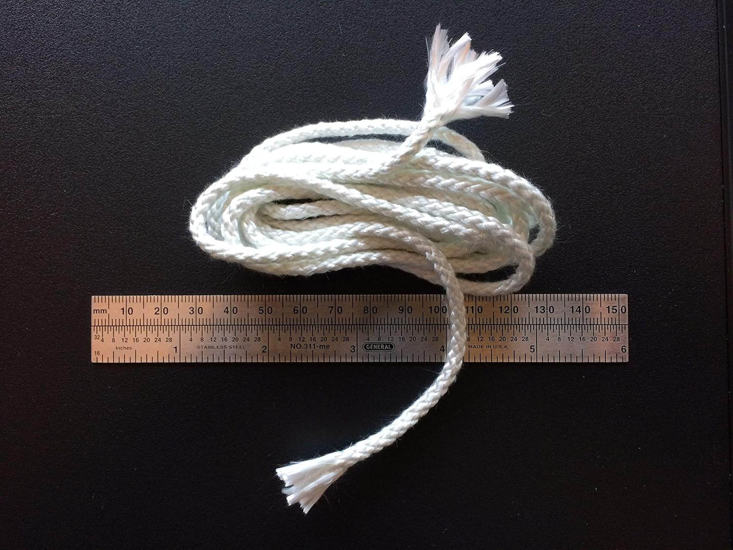 18 Inch x 5 Feet Fiberglass Replacement Wick for Oil Lamps